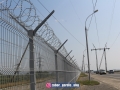 Ограждение режимных объектов Готовым Забором с барьером безопасности и Егозой