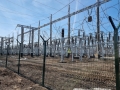 3д забор на режимных объектах энергетики, ограждение подстанций с барьером безопасности Егоза